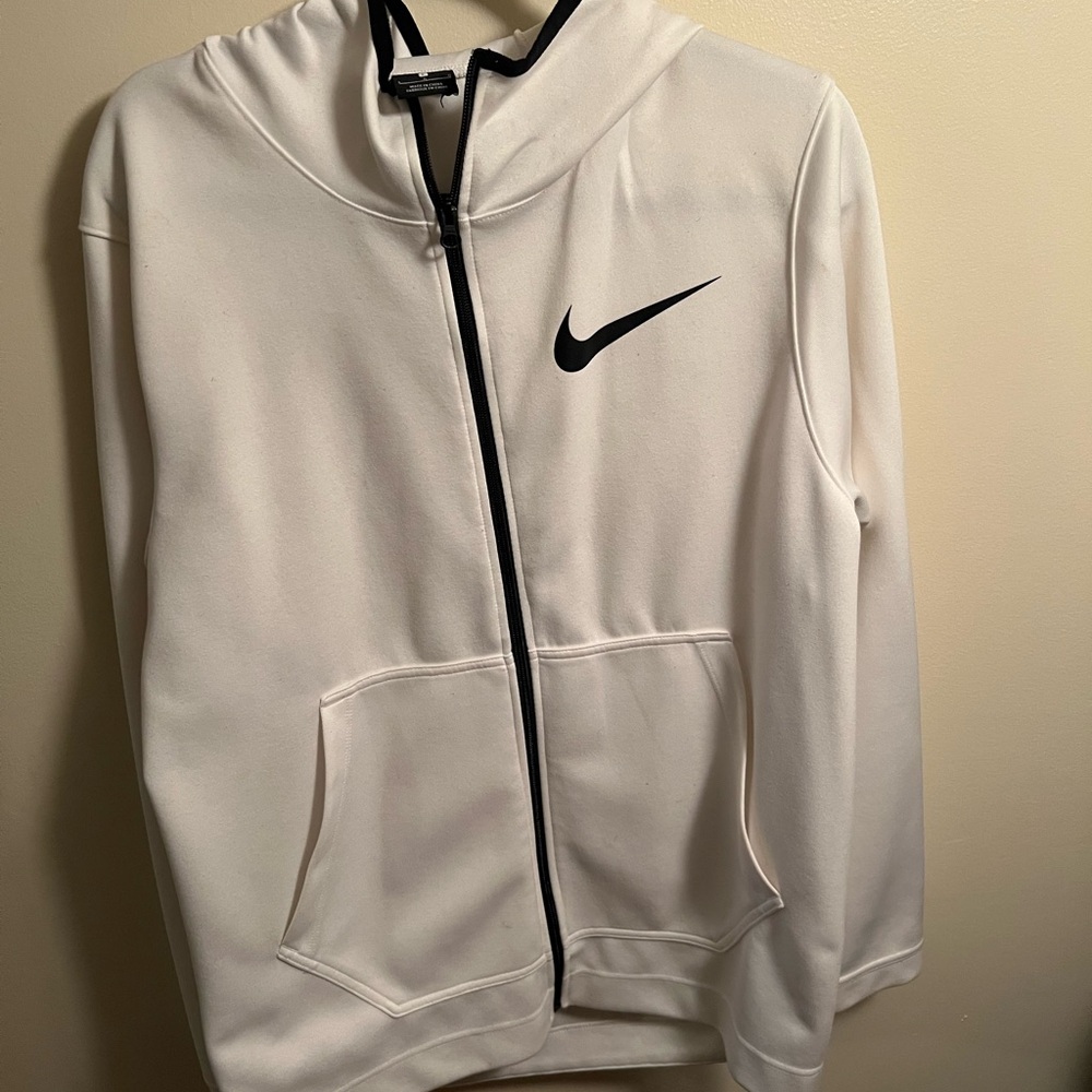 Nike Cream Full-Zip Hoodie